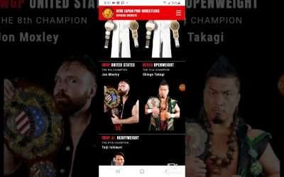 New Japan Pro Wrestling (NJPW) Roster