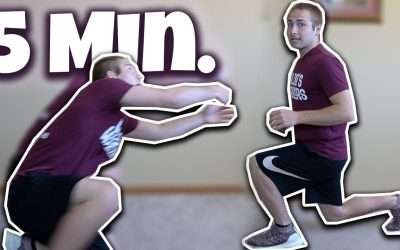 5-Minute WRESTLING WORKOUT *follow along*