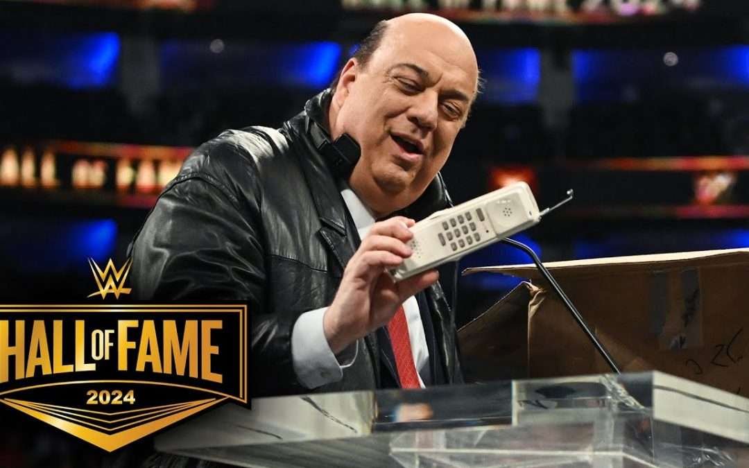 Paul Heyman pays homage to the history of ECW: WWE Hall of Fame 2024 highlights