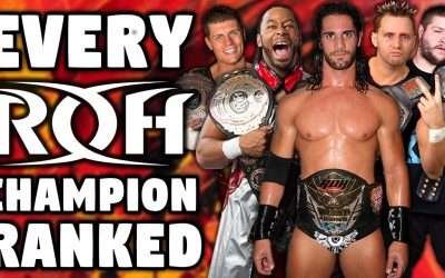 Every ROH World Champion Ranked From WORST To BEST