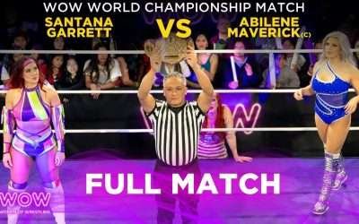 Santana Garrett vs Abilene Maverick | WOW – Women Of Wrestling