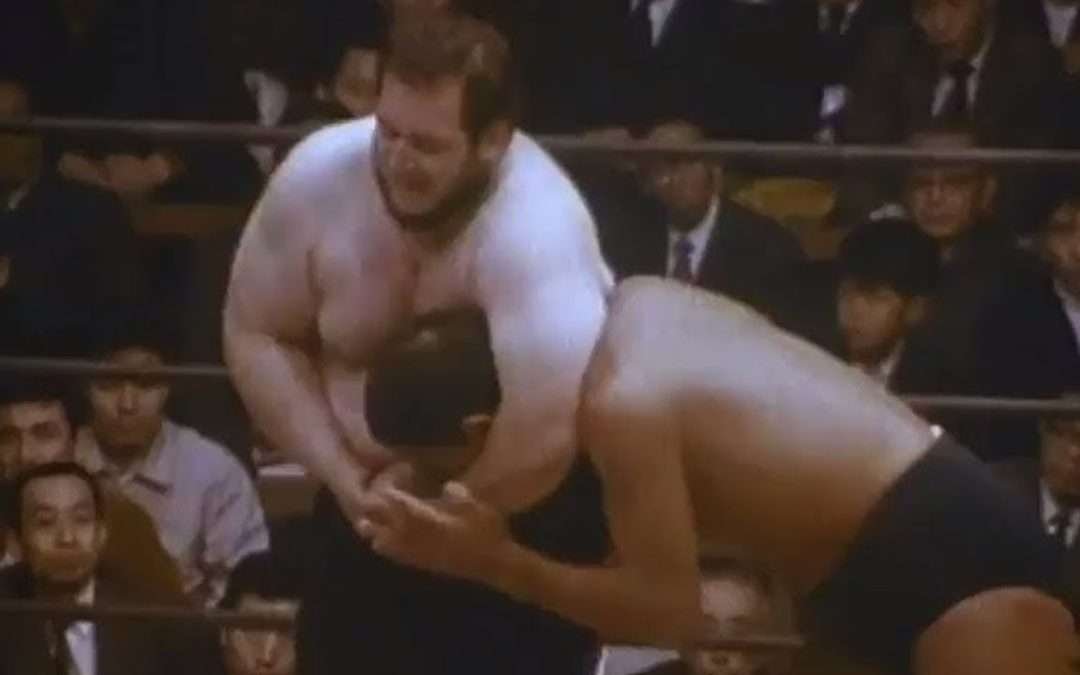Giant Baba vs. Gorilla Monsoon – JWA 4/5/1969