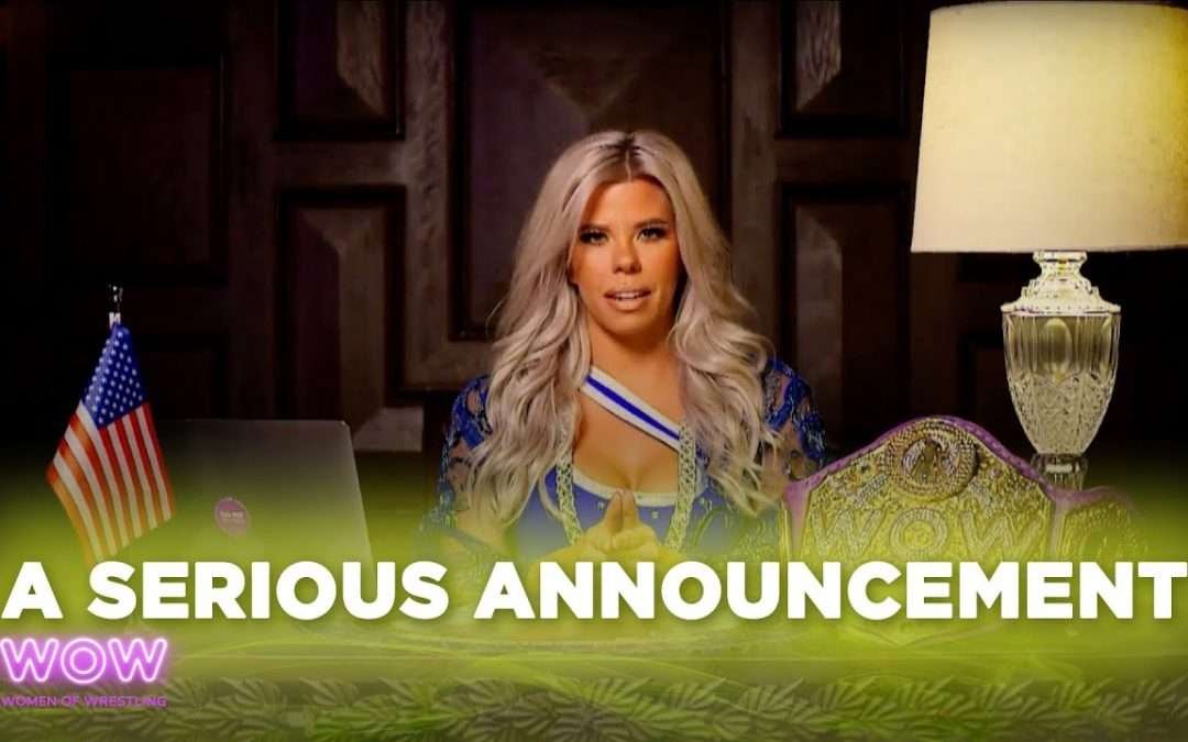 A Serious Announcement | WOW – Women Of Wrestling