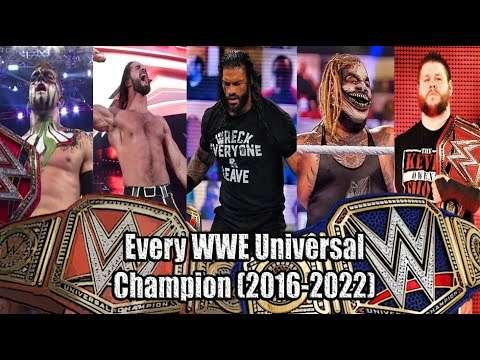 Every WWE Universal champion (2016-2022)