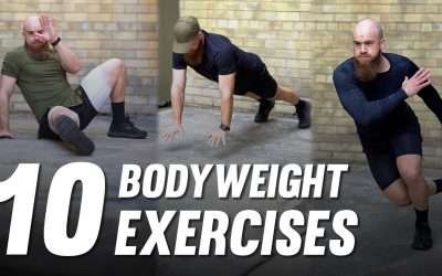 Top 10 Bodyweight Exercises for MMA, Wrestling & Boxing!