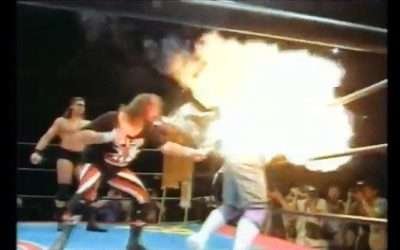 FMW – Mick Foley, Terry Funk & Mike Awesome vs Onita, Tanaka, WING Kanemura Street Fight [English]