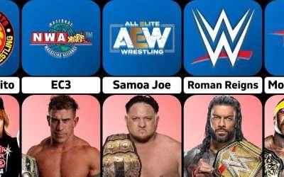 Current World Champions in Different Wrestling Companies