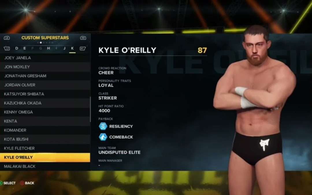 WWE 2k23 CAW ROSTER (AAA,AEW,GCW,IMPACT,NJPW,ROH) read description
