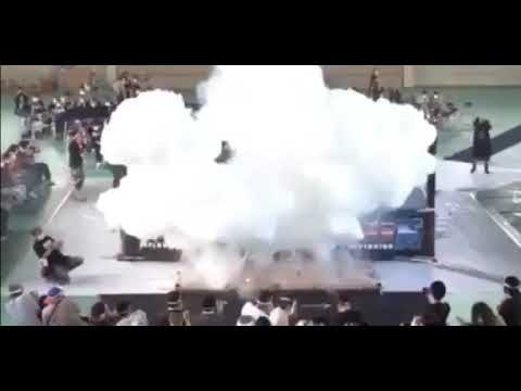 Exploding Barbed Wire Deathmatch in Japan (Seriously)