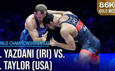 Hassan YAZDANI (IRI) vs. David TAYLOR (USA) | Senior World Wrestling Championships 2023 | Gold Medal