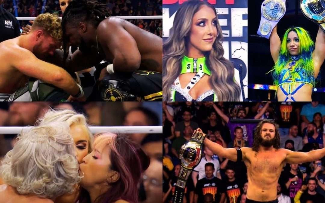 AEW Forbidden Door 2024 Results- Ospreay's Streak Over, Britt Baker Returns, Triple Kiss ❤️ & More 🔥