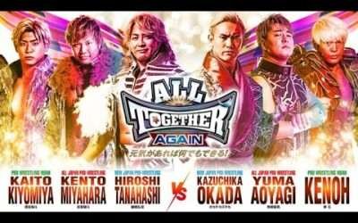 AJPW/Noah/NJPW present All Together Again + AJPW Champion Carnival Cagematch Ratings