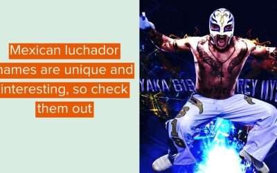 Best Luchadora And Luchador Names