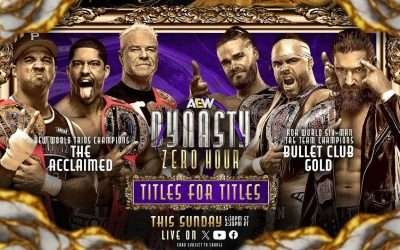 Zero Hour: AEW Dynasty Pre Show – LIVE Sunday, April 21 6:30pm ET / 3:30pm PT