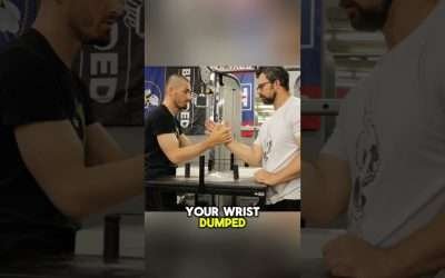 Arm Wrestling Strengths & Counters to the Low Hand Top Roll