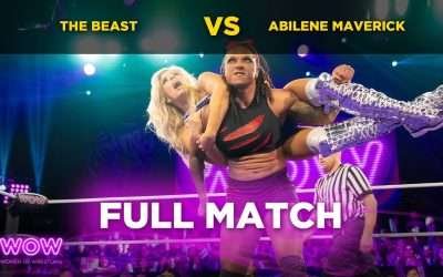 The Beast vs Abilene Maverick | WOW – Women Of Wrestling