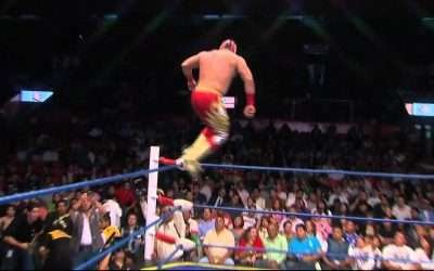 Acciones espectaculares de Lucha Libre Mexicana 01