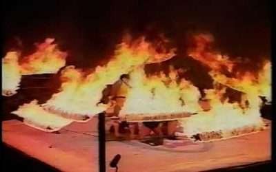 Atsushi Onita & Tarzan Goto vs. The Sheik & Sabu (Flaming Barbed Wire Match)(Commentary from Sabu)