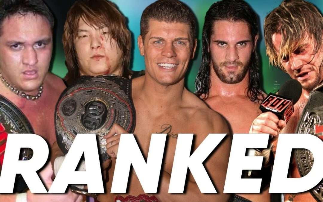 Every Ring Of Honor World Champion RANKED | partsFUNknown