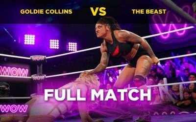 Goldie Collins vs The Beast | WOW – Women Of Wrestling