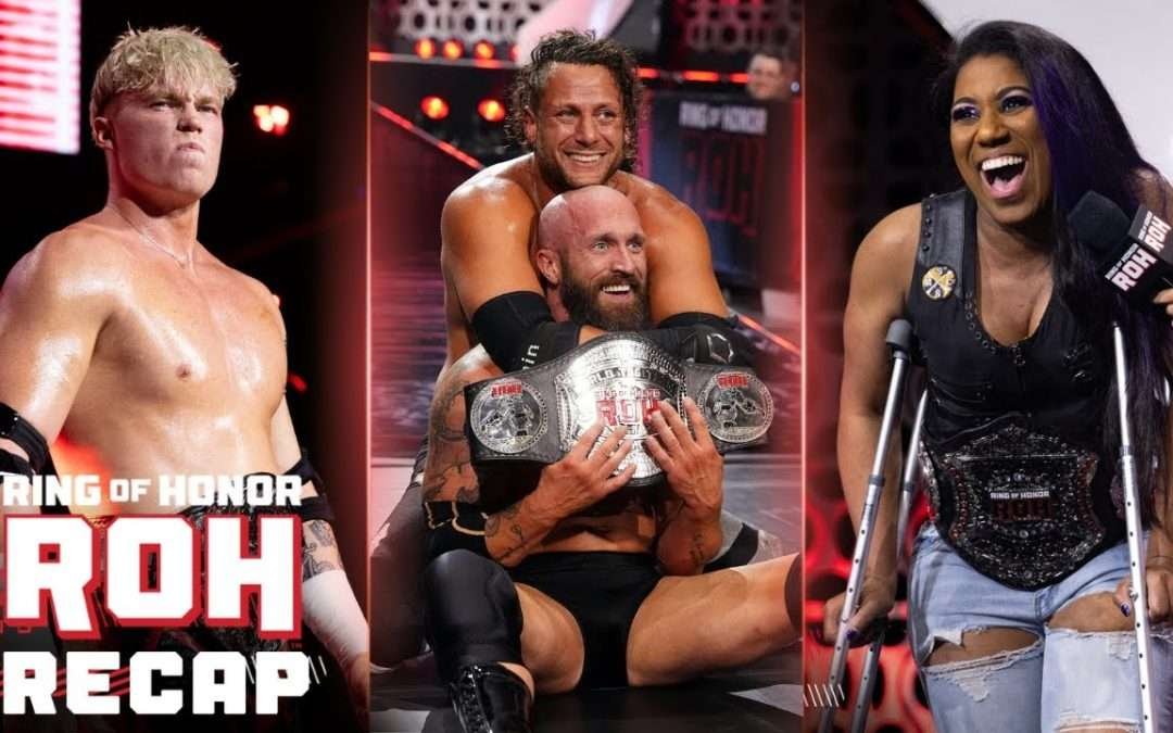Undisputed Kingdom & Kyle Fletcher defends their titles, Athena speaks candidly | ROH TV 06/20/24