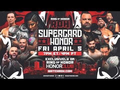 ROH Supercard of Honour 2024 Results 05th April 2024