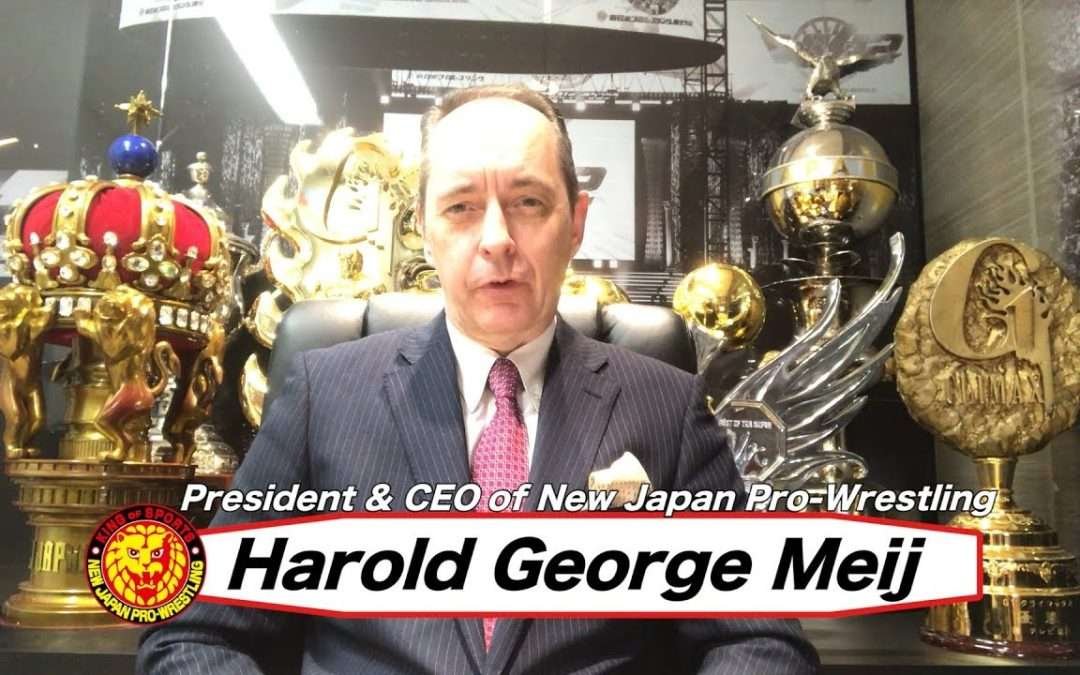 President Harold Meij: 'This pandemic won't stop NJPW'