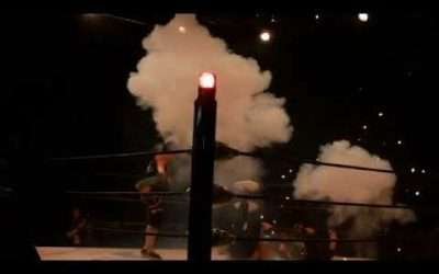 Leatherface/Chainsaw Tony Explosion Match Destruction Japan FMW 2017