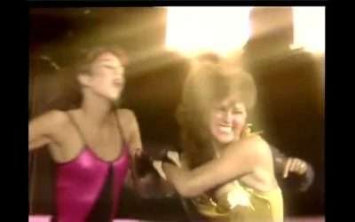 GLOW Wrestling Hollywood and Vine vs Tina and Ashley