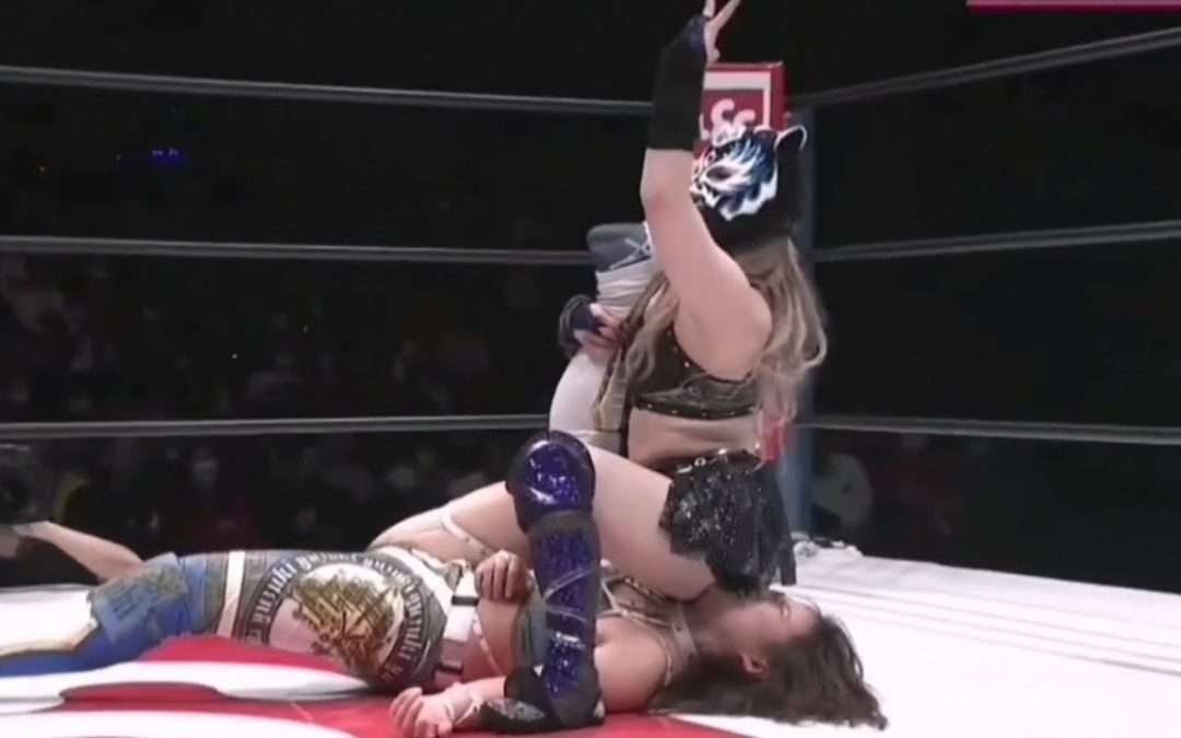 Japanese Women Wrestling Finishers 4