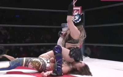 Japanese Women Wrestling Finishers 4