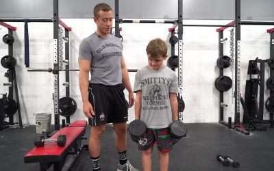 Youth Wrestling Strength Training: weight holds