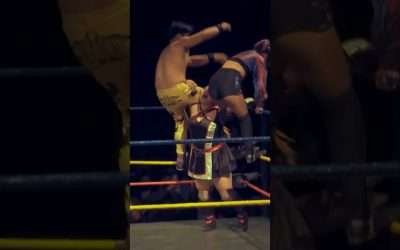 I got powerbombed off the turnbuckle by a Joshi Pro Wrestler | #shorts #wrestling #prowrestling