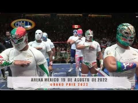 CMLL – TORNEO GRAND PRIX 2022  / ARENA MEXICO 19-08-22