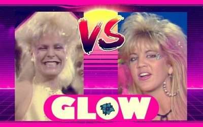 GLOW Wrestling Tiffany Mellon vs Hollywood