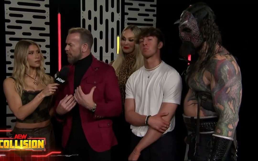 Bang Bang Gang Heated Segment With Christian Cage Aew Collision 29/6/2024