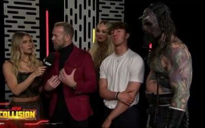 Bang Bang Gang Heated Segment With Christian Cage Aew Collision 29/6/2024