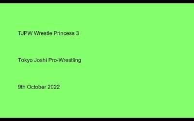 TJPW Wrestle Princess 3 Review