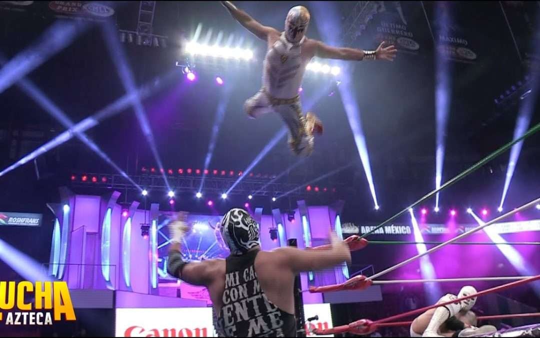 Lucha Azteca | Los vuelos impactantes