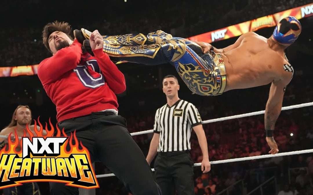 Axiom & Nathan Frazer vs. Chase U – NXT Tag Team Title Match: NXT Heatwave 2024 highlights