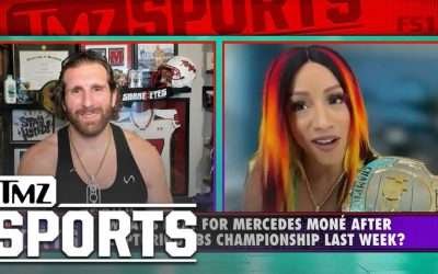 Mercedes Moné On Becky Lynch AEW Rumors, ‘Absolutely Anybody’ Can Get It! | TMZ Sports