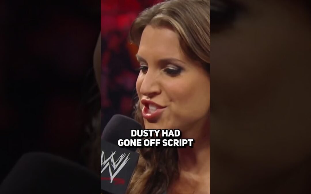 This Wrestler Gets In Trouble For Going Off Script