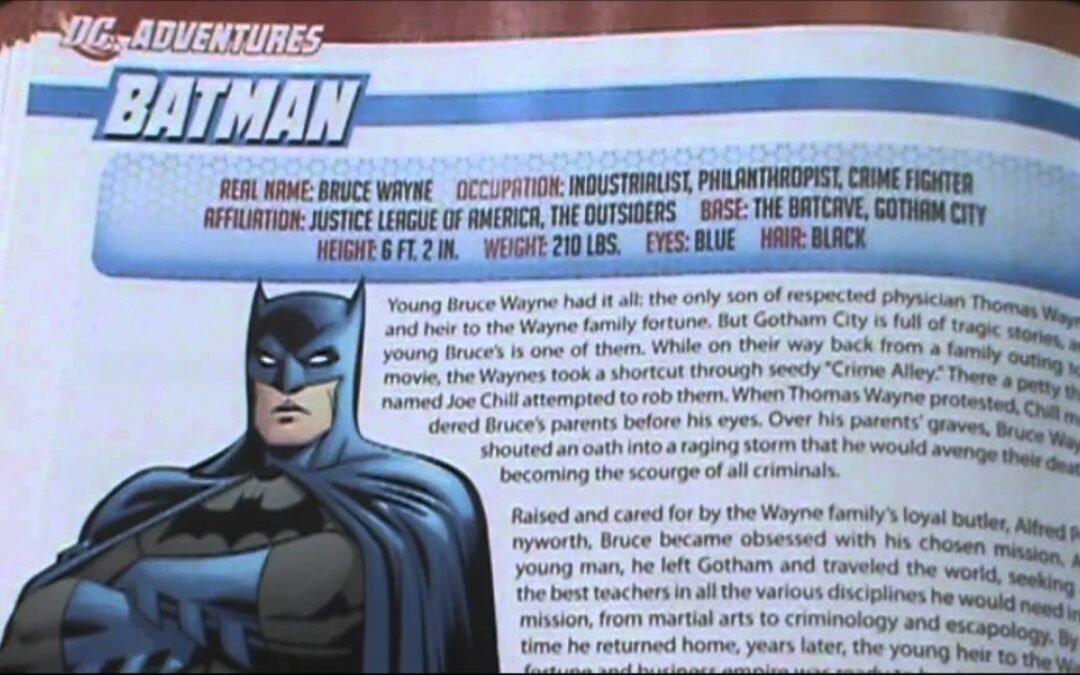 DC Adventures RPG – Basics (by Black Belt Gaming)