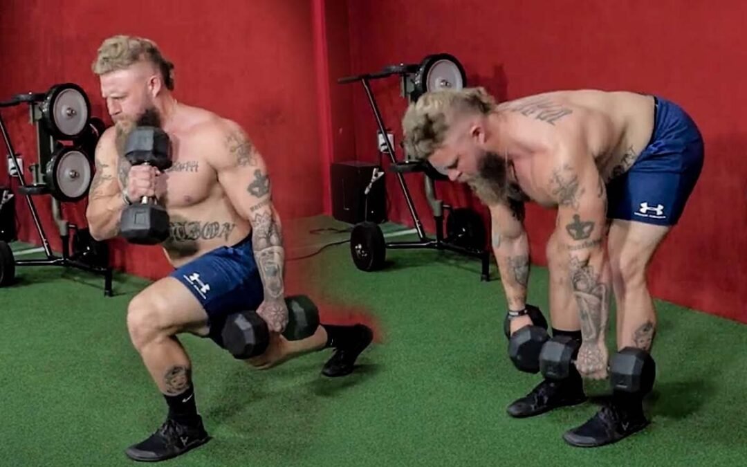 Try This Home Dumbbell Workout for Grappling & MMA | Phil Daru