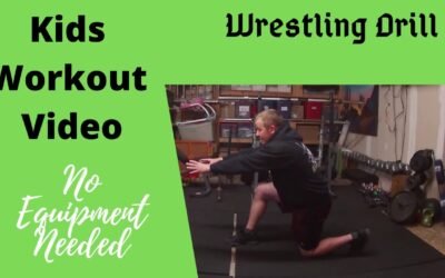 Kids Workout Video (Beginner Wrestling Drill) Cardio
