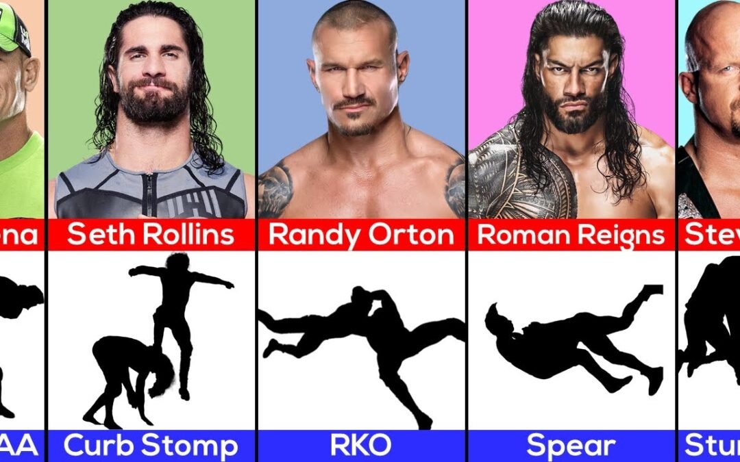 WWE Wrestlers Iconic Finisher Moves