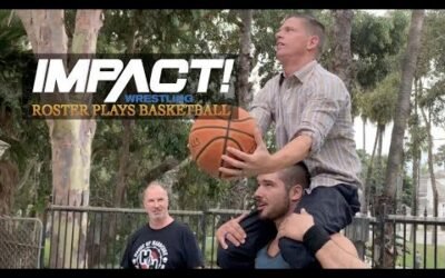 IMPACT! Wrestling Roster Plays Basketball At TV Taping