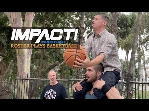 IMPACT! Wrestling Roster Plays Basketball At TV Taping