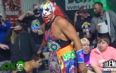 Psycho Clown vs Gino Medina (Loko Wrestling) Lucha Libre, AAA, CMLL – Title Match Network