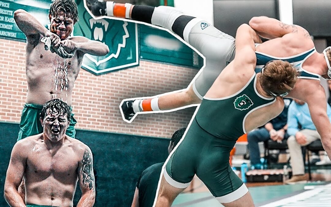 What a College Wrestling Practice is Like